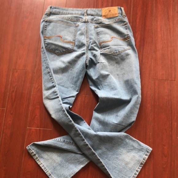 US Polo Assoc Women’s Size 10 Mid  Rise Boot Cut Light Denim Jeans - Picture 6 of 13